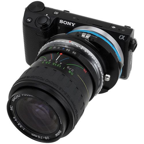  FotodioX Pro Shift Mount Adapter for Contax/Yashica Lens to Sony E-Mount Camera