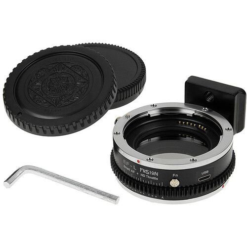  FotodioX Vizelex Cine ND Throttle Lens Mount Adapter for Canon EF or EF-S-Mount Lens to Select L-Mount Camera