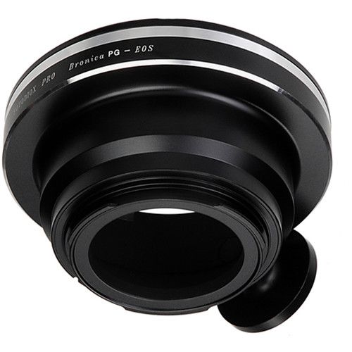  FotodioX Pro Lens Mount Adapter with Generation v10 Focus Confirmation Chip for Bronica PG-Mount Lens to Canon EF or EF-S Mount Camera