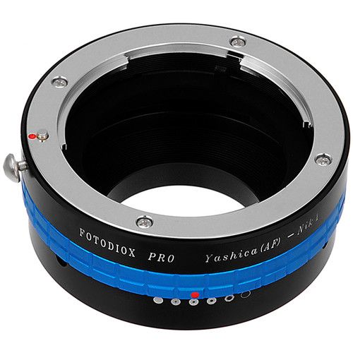  FotodioX Pro Mount Adapter with Aperture Control Dial for Yashica 230-AF Lens to Nikon 1-Series Camera