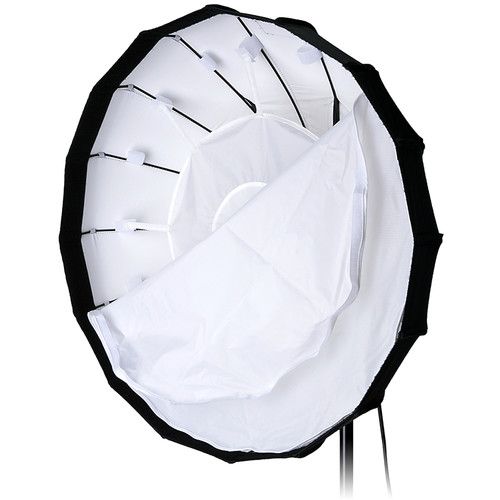  FotodioX EZ-Pro Foldable Beauty Dish Softbox Combo for Multiblitz Varilux Flash Heads (48