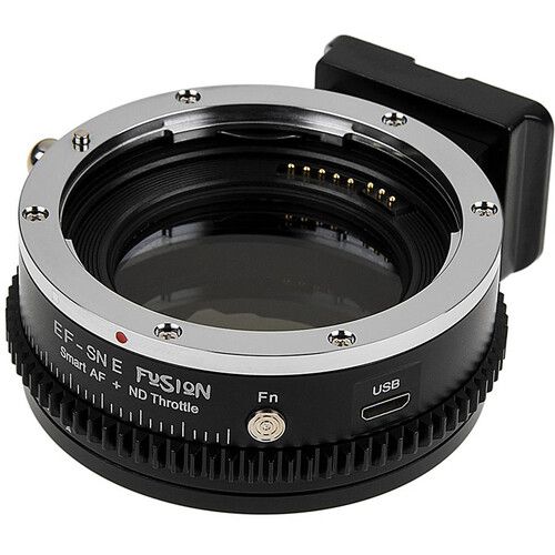  FotodioX Vizelex Cine ND Throttle Lens Mount Adapter for Canon EF-Mount Lens to Sony E-Mount Camera