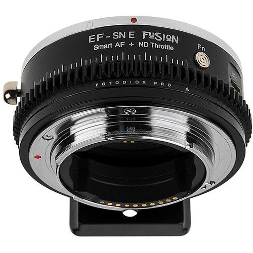  FotodioX Vizelex Cine ND Throttle Lens Mount Adapter for Canon EF-Mount Lens to Sony E-Mount Camera