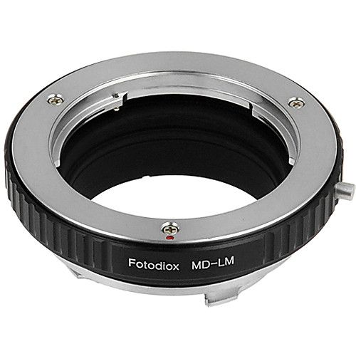  FotodioX Minolta MD/MC Pro Lens Adapter with Built-In Iris Control for Leica M-Mount Cameras