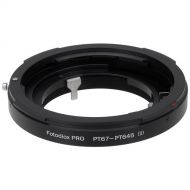 FotodioX Pro Lens Mount Adapter for Pentax 6x7 SLR Lens to Pentax 645 Camera