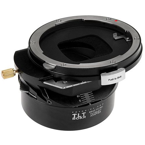  FotodioX Pro TLT ROKR Tilt/Shift Lens Mount Adapter for Mamiya 645 Lens to Fuji X-Mount Camera