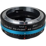 FotodioX Vizelex ND Throttle Lens Mount Adapter for Canon FD/FL-Mount Lens to FUJIFILM X-Mount Camera
