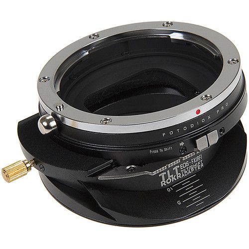  FotodioX Pro TLT ROKR Tilt-Shift Adapter for Canon EF Lens to FUJIFILM X-Mount Camera