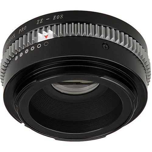  FotodioX Pro Lens Mount Adapter with Generation v10 Focus Confirmation Chip for Mamiya E-Mount Lens to Canon EF or EF-S Mount Camera