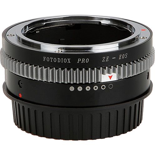  FotodioX Pro Lens Mount Adapter with Generation v10 Focus Confirmation Chip for Mamiya E-Mount Lens to Canon EF or EF-S Mount Camera