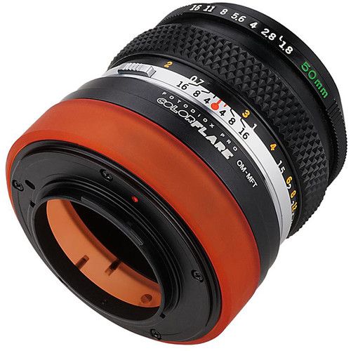  FotodioX ArtFX ColorFlare Micro Four Thirds Mount to Olympus OM Lens Adapter