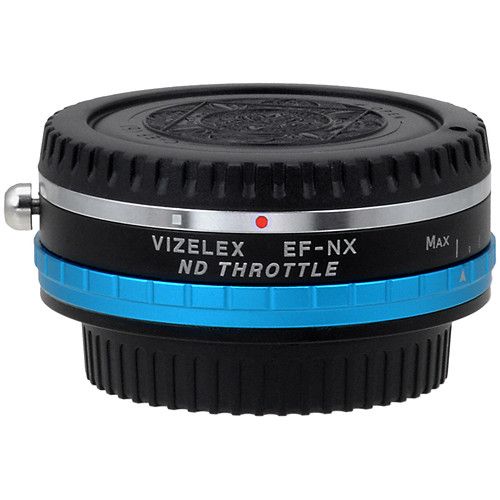  FotodioX Canon EF/EF-S Lens to Samsung NX-Mount Camera Vizelex ND Throttle Adapter