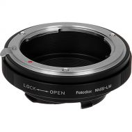 FotodioX Lens Mount Adapter for Nikon G-Type F-Mount Lens to Leica M-Mount Camera