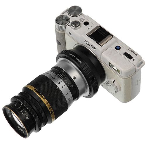  FotodioX Adapter for L39 Mount Lenses to Pentax Q Mount Mirrorless Cameras