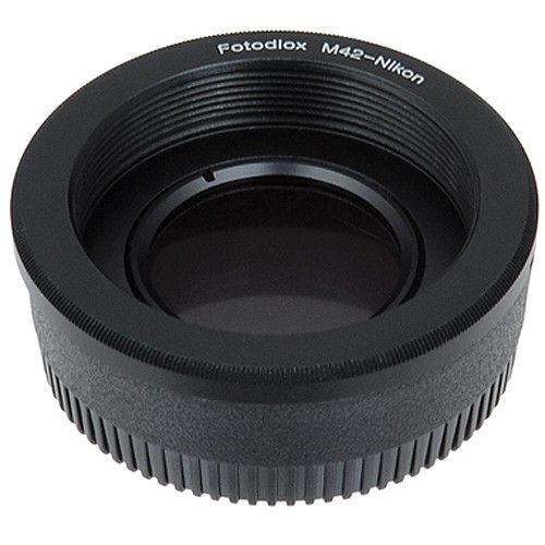  FotodioX Pro Lens Mount Adapter for M42 Lens to Nikon F Mount Camera