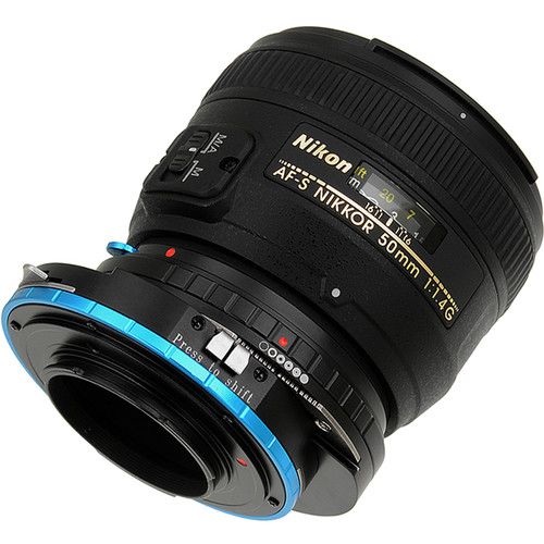  FotodioX Nikon F-Mount Lens to MFT Camera Shift Adapter