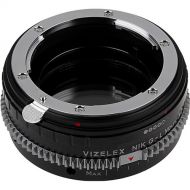 FotodioX Vizelex ND Throttle Lens Adapter Compatible with Nikon F Mount G-Type D/SLR Lens to Select L-Mount Alliance Cameras