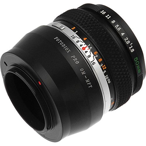  FotodioX Olympus OM Pro Lens Adapter for Micro Four Thirds Cameras