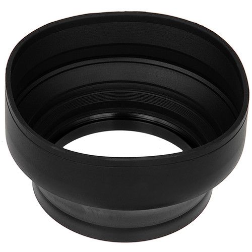  FotodioX 3-Section Rubber Lens Hood (77mm)