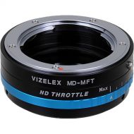 FotodioX Vizelex ND Throttle Lens Mount Adapter for Minolta MD/MC/SR-Mount Lens to Micro Four Thirds-Mount Camera