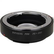 FotodioX Pro Lens Mount Adapter with Generation v10 Focus Confirmation Chip for Praktica B-Mount Lens to Canon EF or EF-S Mount Camera