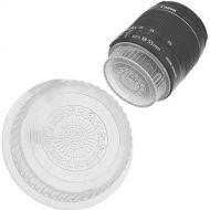 FotodioX Designer Rear Lens Cap for Canon EOS EF & EF-S-Mount Lenses (Clear)