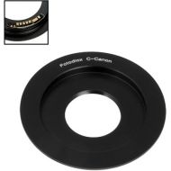 FotodioX Lens Mount Adapter with Generation v10 Focus Confirmation Chip for C-Mount Lens to Canon EF or EF-S Mount Camera