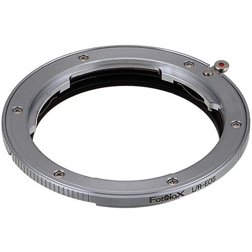  FotodioX Lens Mount Adapter with Generation v10 Focus Confirmation Chip for Leica R-Mount Lens to Canon EF or EF-S Mount Camera