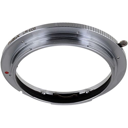  FotodioX Lens Mount Adapter with Generation v10 Focus Confirmation Chip for Leica R-Mount Lens to Canon EF or EF-S Mount Camera