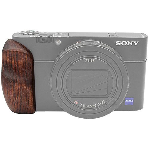  FotodioX Pro Wooden Hand Grip for Sony Cyber-Shot RX100 VI (Dark Brown)