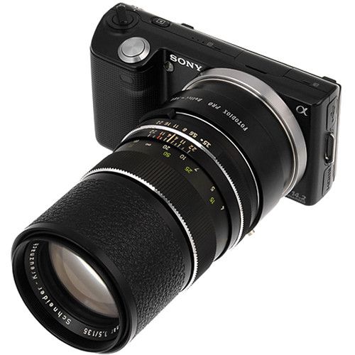  FotodioX Adapter for Rollei 35mm Lens to Sony NEX Mount Camera