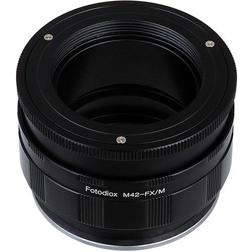  FotodioX M42 Screw-Mount Lens to FUJIFILM X-Series Camera Adapter with Macro