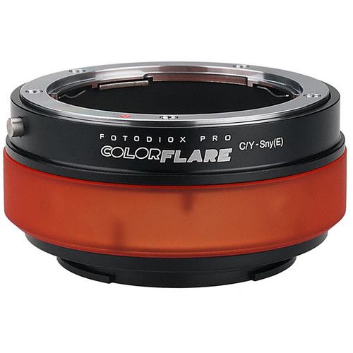  FotodioX ArtFX ColorFlare Sony E-Mount to Contax/Yashica Lens Adapter