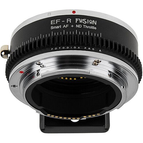  FotodioX Vizelex Cine ND Throttle Lens Mount Adapter for Canon EF or EF-S-Mount Lens to Canon RF-Mount Camera