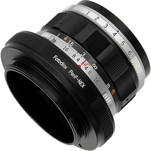  FotodioX Mount Adapter for Olympus Pen F Lens to Sony E-Mount Camera