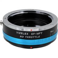 FotodioX Vizelex ND Throttle Lens Mount Adapter for Olympus OM-Mount Lens to Micro Four Thirds-Mount Camera