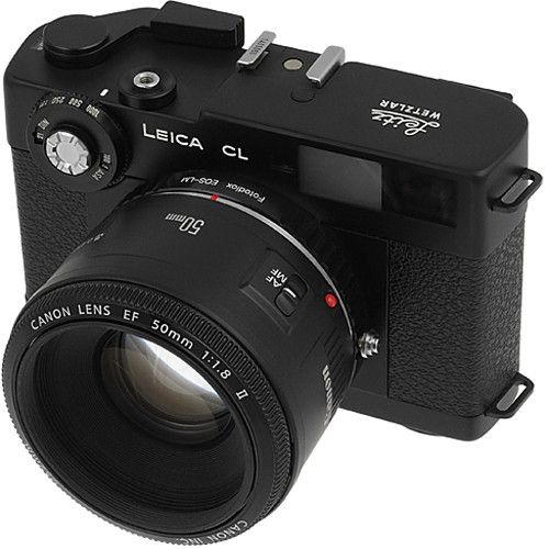  FotodioX Adapter for Canon EF and EF-S Lens to Leica M-Series Digital Camera