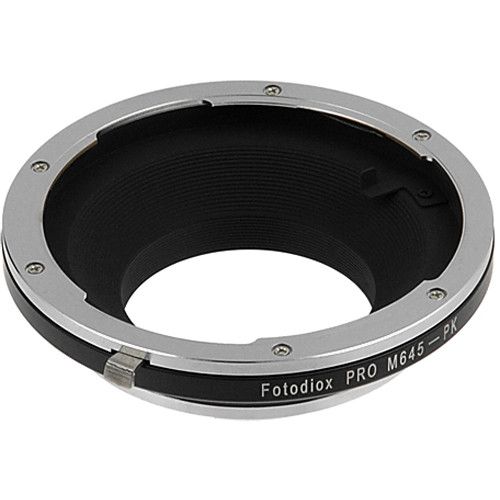  FotodioX Pro Lens Mount Adapter for Mamiya 645 Lens to Pentax K Mount Camera