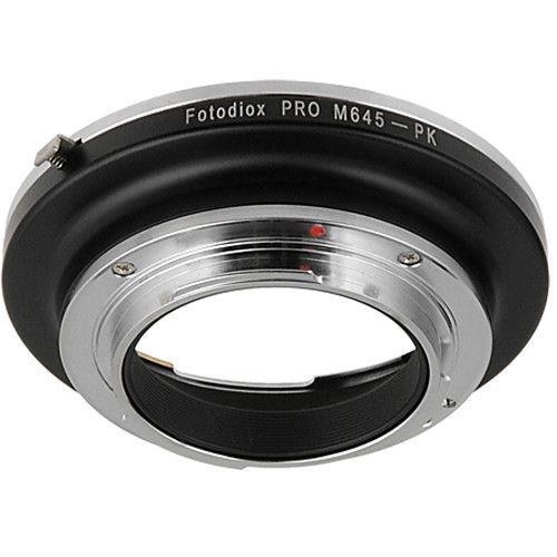  FotodioX Pro Lens Mount Adapter for Mamiya 645 Lens to Pentax K Mount Camera