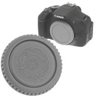 FotodioX Designer Body Cap for Canon EF Mount Cameras (Gray)