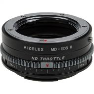 FotodioX Vizelex Cine ND Throttle Lens Mount Adapter for Minolta MD-Mount Lens to Canon RF-Mount Camera