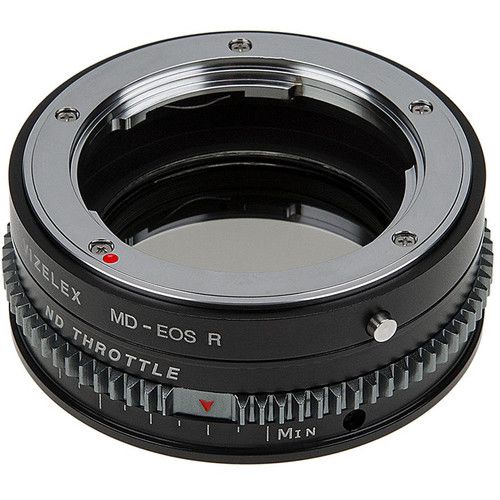  FotodioX Vizelex Cine ND Throttle Lens Mount Adapter for Minolta MD-Mount Lens to Canon RF-Mount Camera