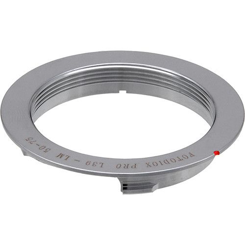  FotodioX Pro Lens Adapter for M39/L39 Lens to Leica M Camera (50/75mm Frame Lines)