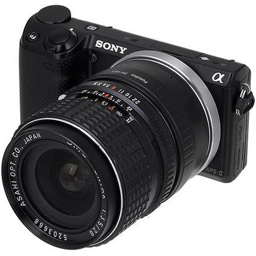  FotodioX Mount Adapter for Pentax K-Mount Lens to Sony E-Mount Camera