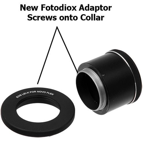  FotodioX Mount Adapter for Novoflex Rifle Lens to Sony A-Mount Camera