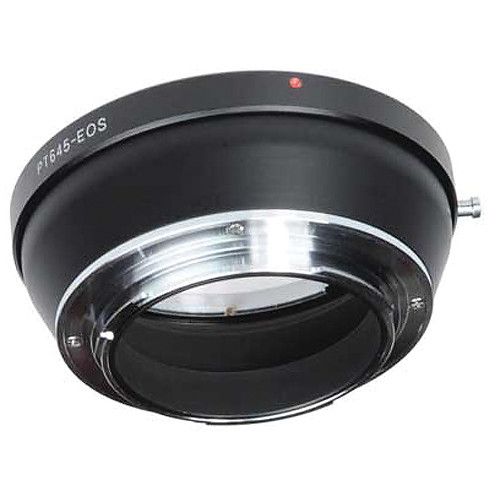  FotodioX Pro Lens Mount Adapter for Pentax 645 Lens to Canon EF-Mount Camera