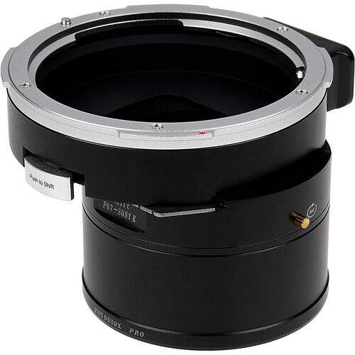  FotodioX Shift Lens Adapter for Pentax 67 Lens to Sony E Cameras