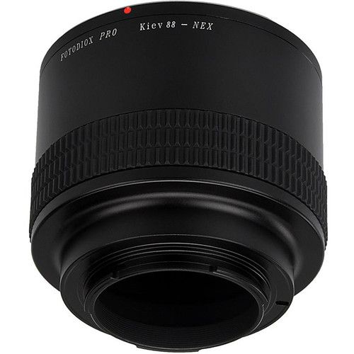  FotodioX Pro Lens Mount Adapter for Kiev 88-Mount Lens to Sony Alpha E-Mount Camera