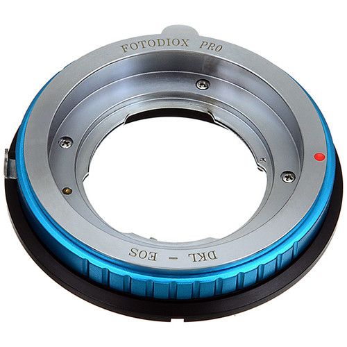  FotodioX Pro Lens Mount Adapter with Generation v10 Focus Confirmation Chip for Deckel-Mount Lens to Canon EF or EF-S Mount Camera