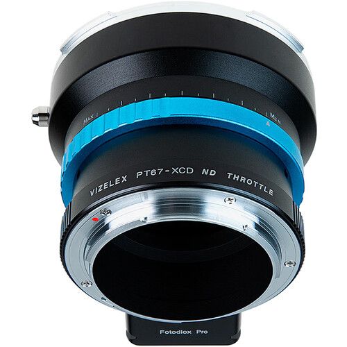  FotodioX Vizelex Cine ND Throttle Lens Mount Adapter (Pentax 6x7 SLR Lens to Hasselblad X Camera)